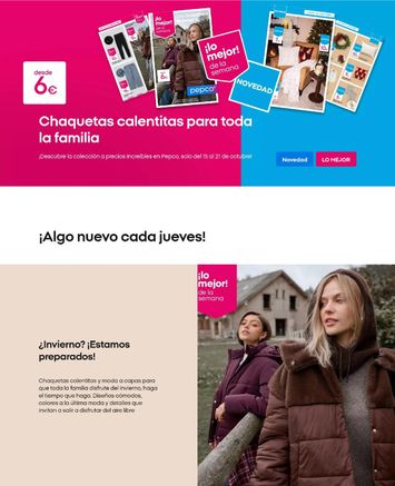 Folleto Pepco - Pepco del 15/10 al 21/10 - página 1