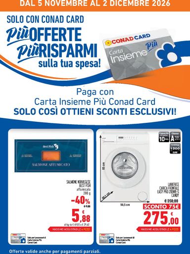 Volantino Spazio Conad - Spazio Conad - MiPremio valido dal 05/11 al 02/12 - pagina 2
