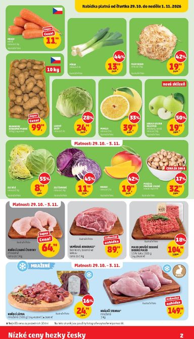 Leták PENNY Česko - PENNY Česko od 29.10. do 03.11. - strana 2