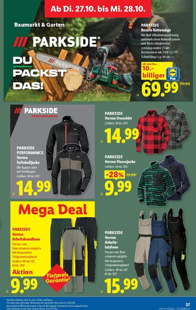 Lidl-Flugblatt - Lidl gültig ab 22.10. bis 28.10. - seite 34