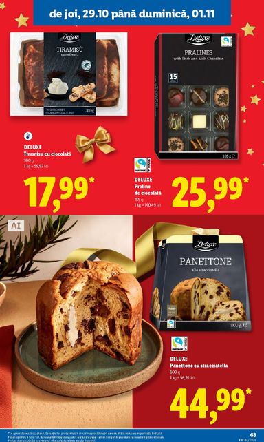 Catalogul Lidl - Lidl de la 26.10. până la 01.11. - pagina 63