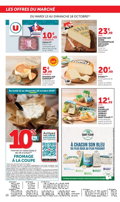 Catalogue Super U - Super U valable dès le 13/10 au 25/10 - page 20