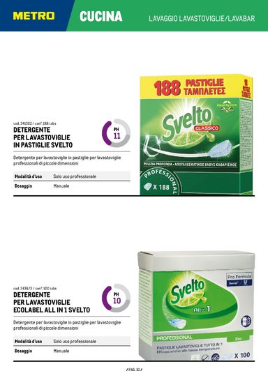 Volantino METRO - Metro - Catalogo Detergenza valido dal 04/06 al 04/06 - pagina 10