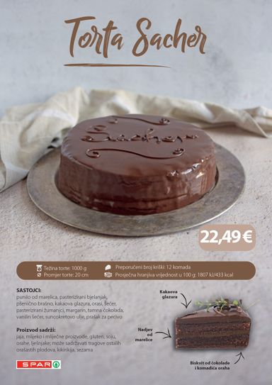 Katalog INTERSPAR - Interspar - Torte vrijedi od 10.08. do 31.12. - stranica 19