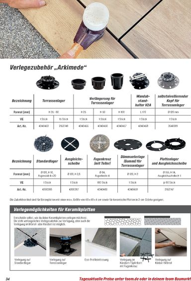 Prospekt toom - Toom - Gartenbaustoffe gültig ab 01.03. bis 31.12. - seite 34