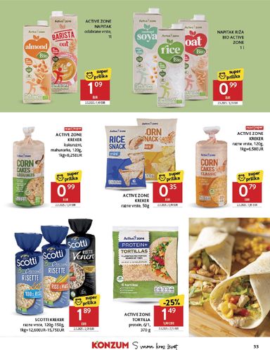 Katalog Konzum - Konzum vrijedi od 28.10. do 03.11. - stranica 33