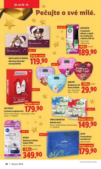Leták Lidl - Lidl - Vánoční inspirace od 19.10. do 20.12. - strana 32