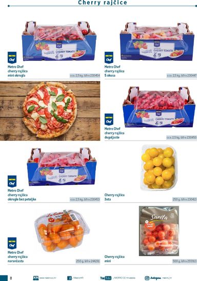 Katalog Metro - Metro - Poslovna rješenja - Pizzeria vrijedi od 06.07. do 31.12. - stranica 8