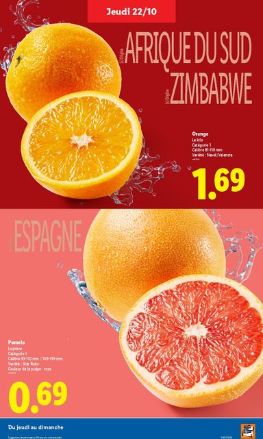 Catalogue Lidl - Lidl valable dès le 22/10 au 28/10 - page 5