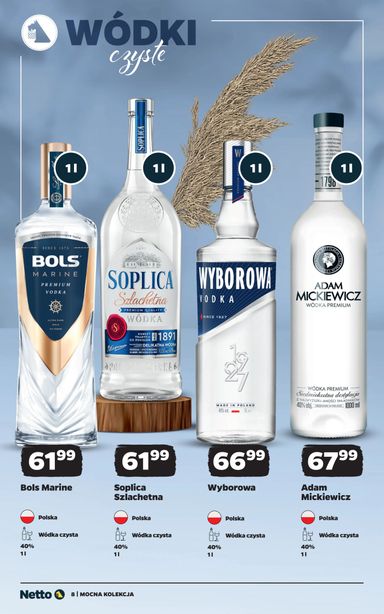 Gazetka Netto - Netto - Mocne alkohole od 26.10. do 07.11. - strona 8