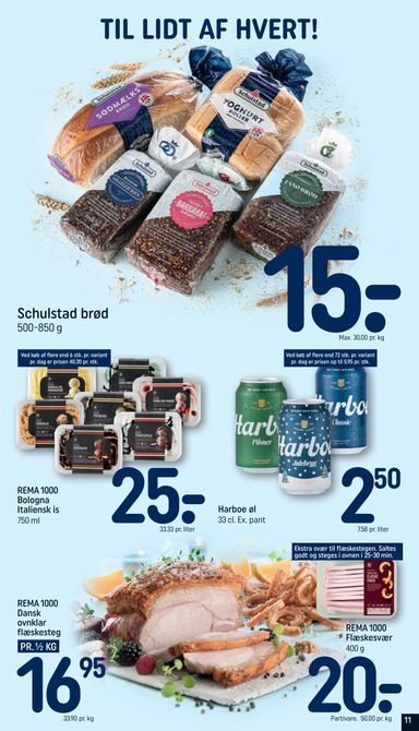 Brochurer Rema 1000 - Rema 1000 gyldig fra 01.11. til 07.11. - side 11