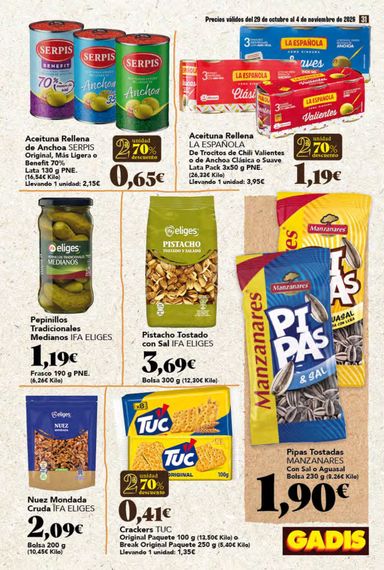 Folleto Gadis - Gadis del 29/10 al 04/11 - página 31