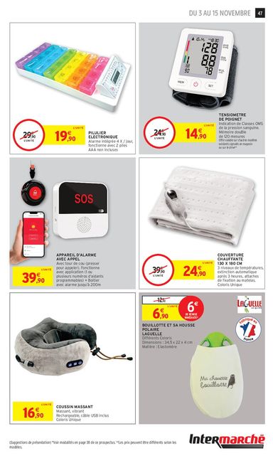 Catalogue Intermarché - Intermarché valable dès le 03/11 au 15/11 - page 47
