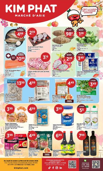Flyer Kim Phat - Kim Phat valid since 10-22 until 10-28 - page 1