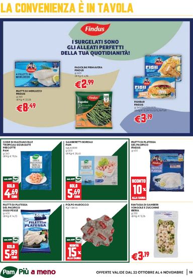 Volantino Pam - Pam - Occasioni Extra valido dal 22/10 al 04/11 - pagina 18
