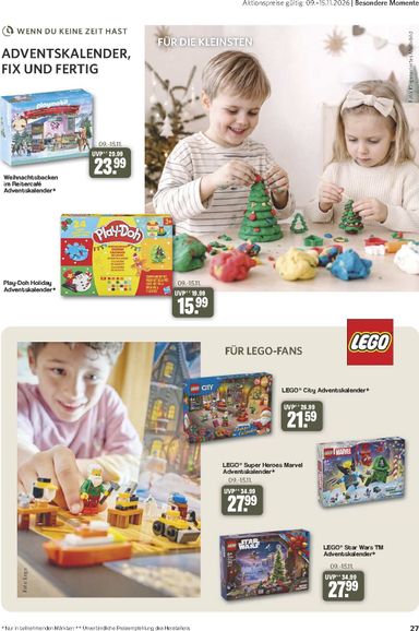 Prospekt Famila Nordwest - Famila Nordwest - Besondere Momente gültig ab 26.10. bis 29.11. - seite 27