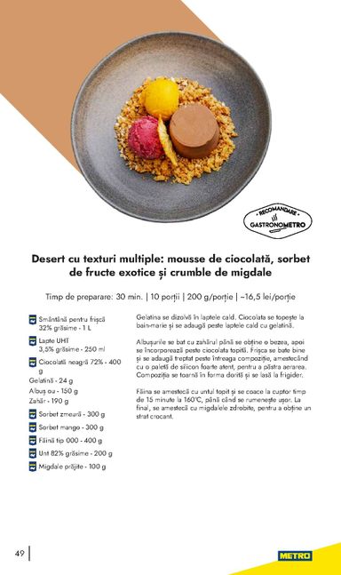 Catalogul Metro - Metro - ReView - Tendințe și Recomandări de la 10.11. până la 31.10. - pagina 49