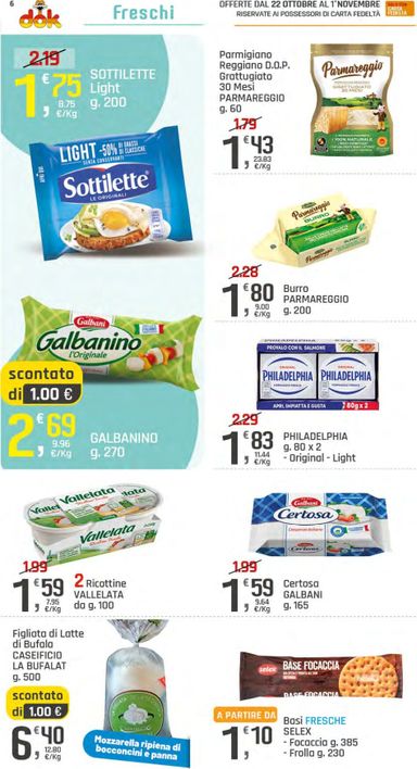 Volantino DOK - DOK valido dal 22/10 al 01/11 - pagina 6