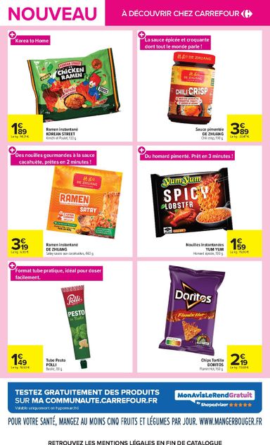 Catalogue Carrefour - Carrefour - Les nouveautés valable dès le 03/11 au 30/11 - page 5