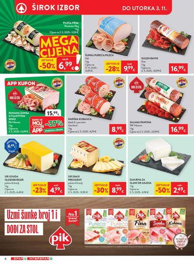 Katalog SPAR - SPAR vrijedi od 28.10. do 03.11. - stranica 9