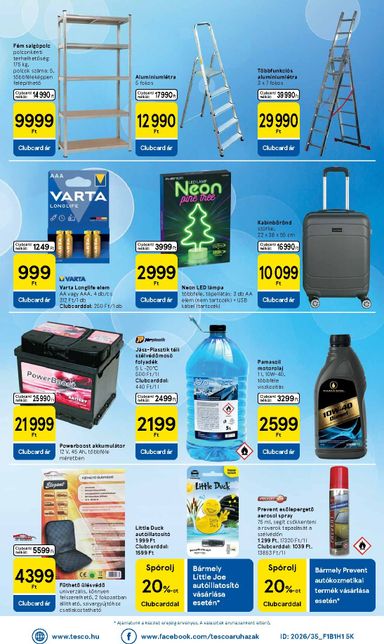 Akciós újság Tesco - Tesco érvényes 10.29.-tól 11.04.-ig - 30 oldal