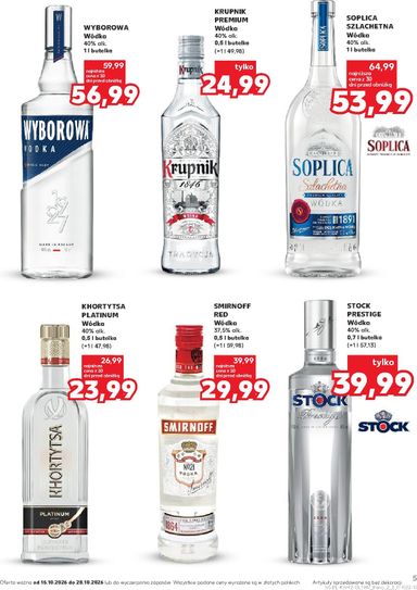 Gazetka Kaufland - Kaufland - Barek od 15.10. do 28.10. - strona 5
