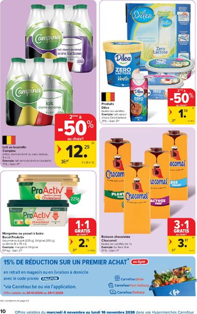 Folder Carrefour - Carrefour Hypermarchés van 04/11 tot 16/11 - side 10
