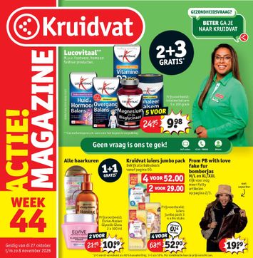 Folder Kruidvat - Kruidvat van 27-10 tot 08-11 - side 1