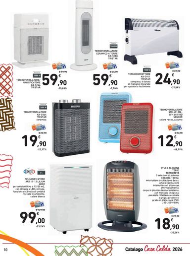Volantino Spazio Conad - Spazio Conad - Speciale Casa Calda valido dal 16/10 al 12/11 - pagina 10