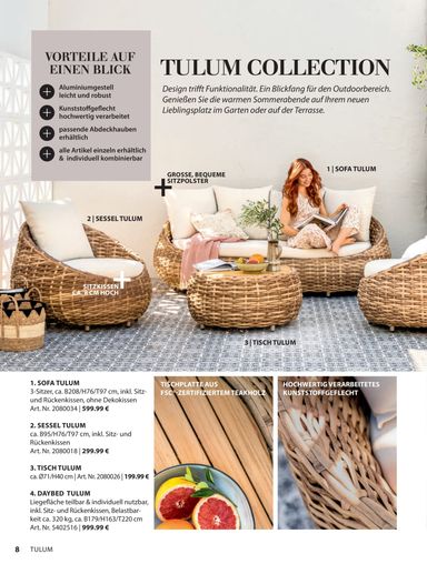 Prospekt Dehner - Dehner - Gartenmöbel Trends gültig ab 02.03. bis 31.10. - seite 8