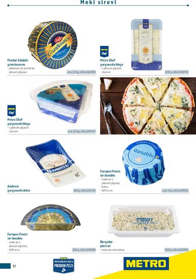 Katalog Metro - Metro - Poslovna rješenja - Pizzeria vrijedi od 06.07. do 31.12. - stranica 51