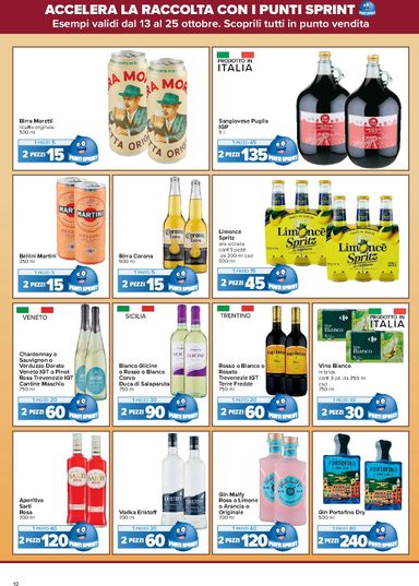 Volantino Carrefour - Carrefour - Punti Sprint Payback valido dal 13/10 al 25/10 - pagina 12