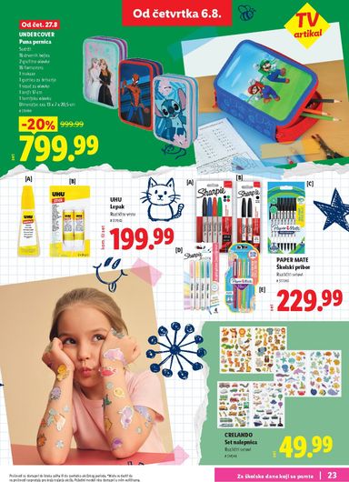 Katalog Lidl - Lidl - Back to school od 30.07 do 31.10 - strana 23