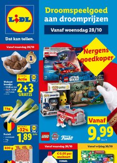 Lidl folder van maandag 26/10