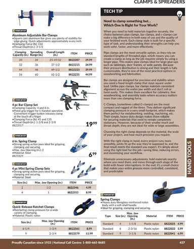 Flyer Princess Auto - Princess Auto - Hand Tools valid since 04-21 until 12-31 - page 45