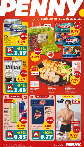 Prospekt PENNY - PENNY gültig ab 05.10. bis 10.10. - seite 1