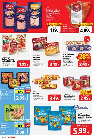 Katalog Plodine - Plodine vrijedi od 28.10. do 03.11. - stranica 26