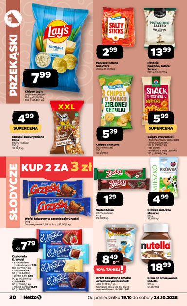 Gazetka Netto - Netto - Food od 19.10. do 24.10. - strona 30