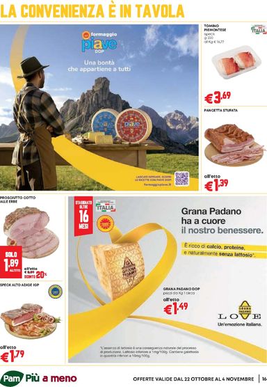 Volantino Pam - Pam - Occasioni Extra valido dal 22/10 al 04/11 - pagina 16