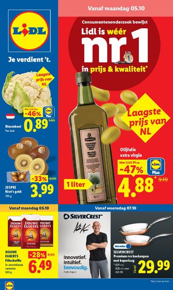 Folder Lidl - Lidl van 05-10 tot 11-10 - side 1