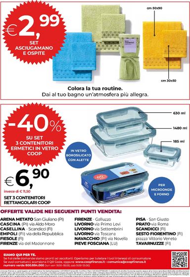 Volantino Coop Firenze - Coop Firenze - Mini valido dal 15/10 al 28/10 - pagina 20