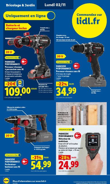Catalogue Lidl - Lidl valable dès le 29/10 au 04/11 - page 8