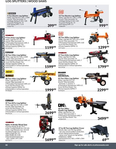 Flyer Princess Auto - Princess Auto - Outdoor Power Equipment valid since 04-21 until 12-31 - page 18
