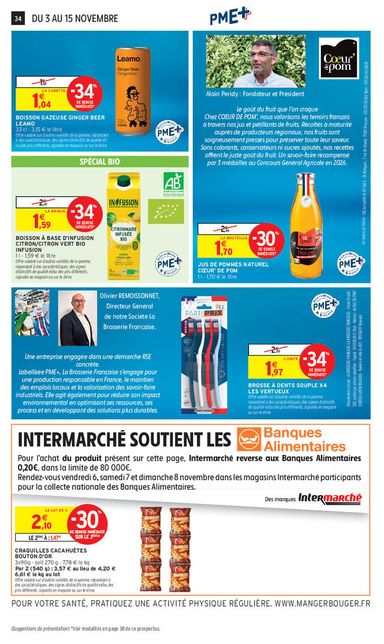 Catalogue Intermarché - Intermarché valable dès le 03/11 au 15/11 - page 34