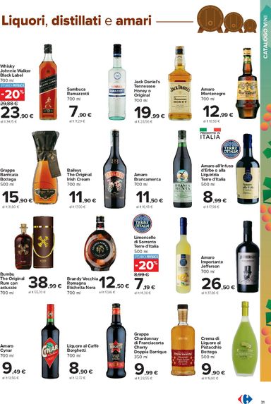 Volantino Carrefour - Carrefour - Catalogo vini valido dal 05/10 al 08/11 - pagina 31