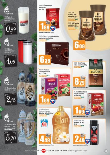 Leták COOP Jednota - COOP Jednota - Galanta od 15.10. do 28.10. - strana 11