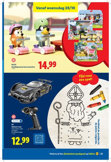 Folder Lidl - Lidl - Speelgoedboekje van 21/10 tot 24/11 - side 23