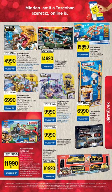 Akciós újság Tesco - Tesco - Karácsonyi játékkatalógus érvényes 10.28.-tól 11.17.-ig - 9 oldal