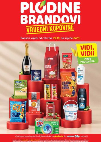 Katalog Plodine - Plodine - Vrijedni kupovine vrijedi od 22.10. do 04.11. - stranica 1