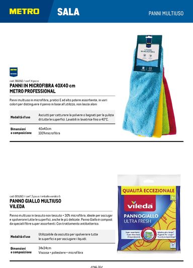 Volantino METRO - Metro - Catalogo Detergenza valido dal 04/06 al 04/06 - pagina 30